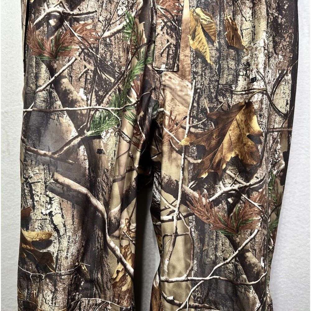 L.L. Bean Bib Insulated Overalls Mens XL Tall Realtree Camo Adjustable Strap NWT - Picture 4 of 13